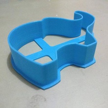 elephant cookie cutter casa 3d print model - Mito3D