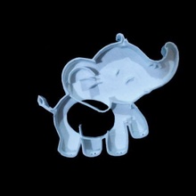 l'éléphant biscuit coupeur elefante cuisinier animaux biscuits zoo 3d print model - Mito3D