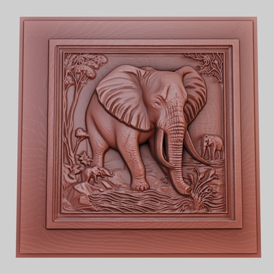 elefante bevande acqua tronco 3d stampante modello animale obj stl arte 3dmodel scultura fauna selvatica mammifero uccello rettile predatore erbivoro creatura marina natura stampabile sollievo yeggi mito3d 3d print model - Mito3D