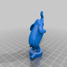elephant fountain game water toy 3d print model - Mito3D