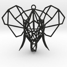 fil geometrik pendant jewelry elephants origami animal head 3d bookmark bookmarks art design legs fat woman body rabbit circle flowerpot holder 3d print model - Mito3D