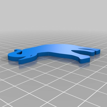 elephant keychain v1 3d_printing 3d print model - Mito3D