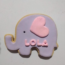 elephant mass cutter art animal cutting biscuit cookies cookie masita lump cut 3d print model - Mito3D