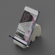 l'éléphant téléphone titulaire soutien gadget animal 3d print model - Mito3D