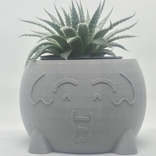 elephant pot home tender planter animal animals sowing house jungle minimalist lowpoly plants qbko nature new 3d print model - Mito3D