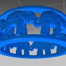 fil yüzük takı filler yüzükler 3d print model - Mito3D