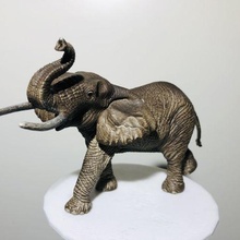 Elefant Skulptur Spiel Tier Afrika Safari Stoßzähne Tiere 3d print model - Mito3D