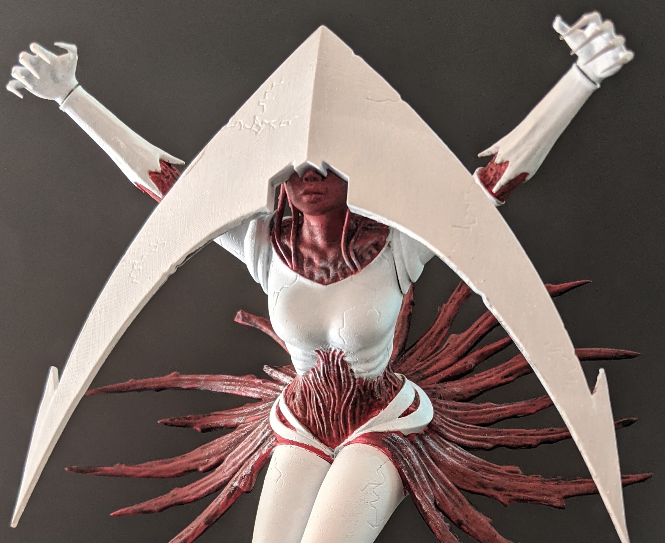 eleş cadı human like versiyon büyü toplama 3D print model - Mito3D