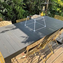 elevando cuadro aire libre mesa cubierta carcasa funda 3d print model - Mito3D
