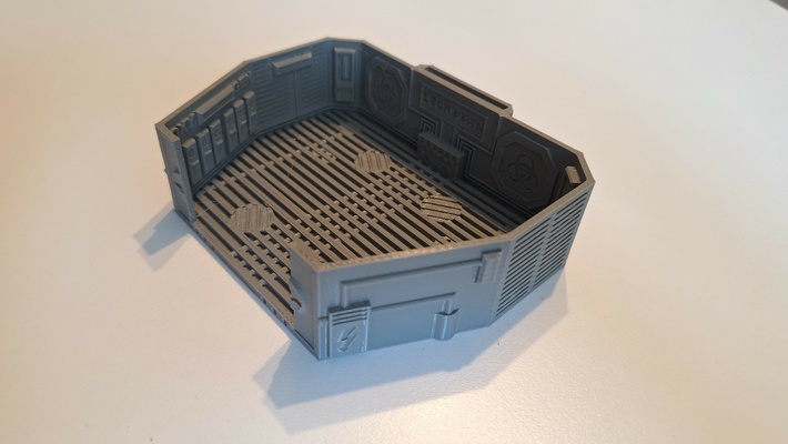 ascenseur correspondant jeu némésis confinement soutien libre planche jeton 3d print model - Mito3D