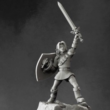 elfe héros 03 Légende of Zelda lien ocarina temps fantaisie 3d print model - Mito3D