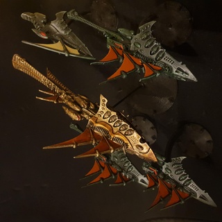 elfdar ancients fleet pack Game bfg battlefleet gothic 3d print model - Mito3D
