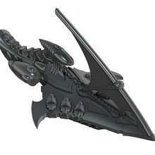 elfdar antiguos ligero crucero 1 juego bfg flota batalla gótico 3d print model - Mito3D