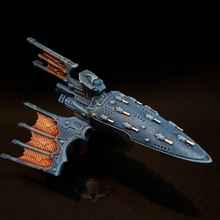 elfdar crucero 1 mk 2 juego bfg flota batalla gótico 3d print model - Mito3D