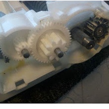 Spiral Getriebe Papier Fleischwolf Ausrüstung helical 3d print model - Mito3D