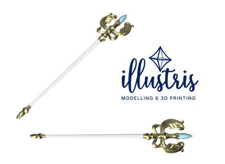 elise's staff stl files fire emblem fates fire emblem fire emblem fates fire emblem elise fates elise cosplay cosplay prop  3d print model - Mito3D