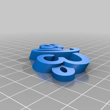 elise ring customized organization 3d print model - Mito3D