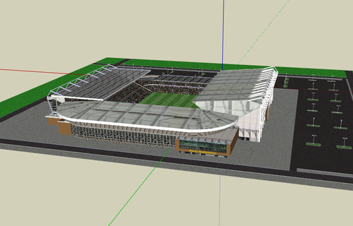 ellend road leeds united stadium use 2023 soccer nfl nba mlb nhl england 3d print model - Mito3D