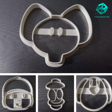 elly cookie cutter pocoyo casa fondente della taglierina fondant 3d print model - Mito3D