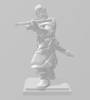 elrond cacciatore gioco rpg armatura guerra tavolo miniatura guerriero scifi 6mm avventuriero 3d print model - Mito3D