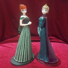 elsa anna coronation pack 3d print model art frozen2 frozen figurine statue girl sexy female disney 3d print model - Mito3D