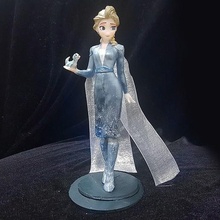 elsa blue dress bruni model 3d print frozen art anna frozen2 figurine statue girl sexy female disney 3d print model - Mito3D