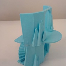 elsa ice castle small game 3d print model - Mito3D