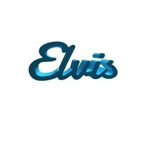 Elvis oğlan erkek adam ilk isim dekorasyon Sanat ev gün bricoloup 3d 3d print model - Mito3D