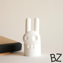 elvis-bunny-Schädel gadget 3d print model - Mito3D
