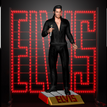 Elvis reviens 3d print model - Mito3D