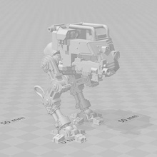 elysium drop mech game paratrooper troop 3d print model - Mito3D