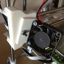 emaker huxley enfriamiento ventilador montar 3d reprap 3d print model - Mito3D
