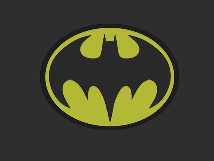 Emblem Batman kehrt '92 Blitz 2023 Michael Keaton Dregganker Gewehr Batarang Gadgets tim Burton Cosplay Requisiten Symbol Fledermaussymbol Schläger 3d print model - Mito3D