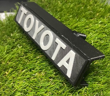 emblema Toyota estrela 81 82 3d print model - Mito3D