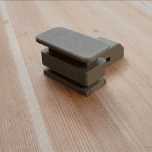 embosser gadget letter alphabet stamp tool 3d print model - Mito3D