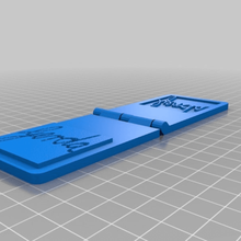 Prägung Stempel gerda angepasst Kunst 3d print model - Mito3D