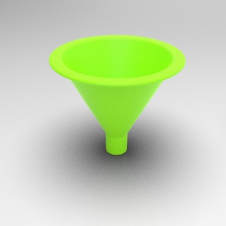 embudo herramientas l quidos verter pico impresora liquidos canalón 3d print model - Mito3D