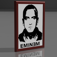 Eminem décoratif Cadre 3d print model - Mito3D