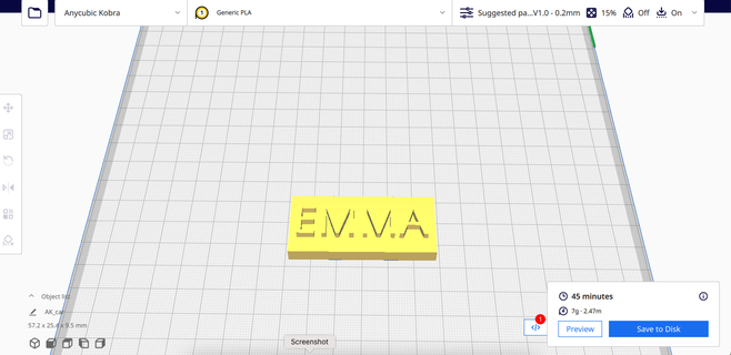 Emma anahtarlık oyuncak 3d print model - Mito3D