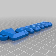 emma keychain customized organization 3d print model - Mito3D