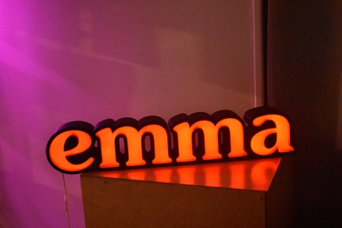 Emma leuchtend Licht LED 3d print model - Mito3D