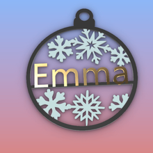 emma ornament name fuck 2020 fuck2020 covid covid2020 christmas hang end of the year 3d print model - Mito3D