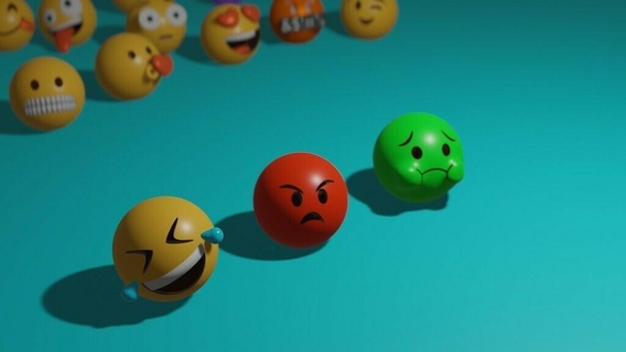 emoji colección 07 enojado frio jajaja pintar risa juguete juego 3d print model - Mito3D