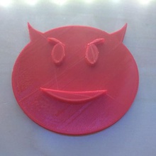 emoji-Dämon verschiedene daemon smiley 3d print model - Mito3D