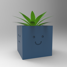 Emoji Blume Topf 3d print model - Mito3D