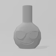 emoji boccaglio occhiali sole ugello estrusore bicchieri bong emoticon sisha impazzito Sorridi narghilè 3d print model - Mito3D