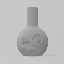 emoji bocal língua piscadela extrusora bongo emoticon sisha engraçado narguilé 3d print model - Mito3D