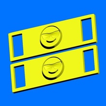 Emoji Schnürsenkel Brille 3d print model - Mito3D