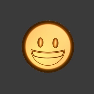 emoji sorriso stl Arquivo simples vácuo formando banho bombear mofo 3d modelo 3d print model - Mito3D