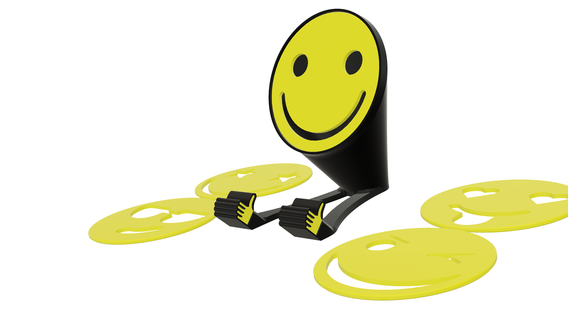 emoji style téléphone supporter paquet 5 interchangeable faces instant Télécharger soutiens nécessaire titulaire soutien iphone samsung sourire cœur 3d print model - Mito3D